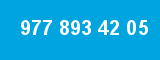 977 893 42 05 977 893 42 05
